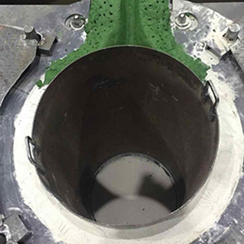 Material de reparación de hornos con contenido ultrabajo de fósforo